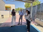 El Colegio Pablo Gil Castillo de Sangonera la Seca estrena nuevo pavimento en el patio dotando de mayor seguridad a los alumnos