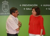 Sanidad subraya la labor que desarrolla la Asociacin Regional Murciana de Hemofilia