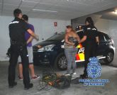 Cuatro detenidos por sustraer cableado del alumbrado pblico