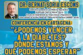 Bernat Soria imparte en Cartagena una conferencia sobre los avances contra la diabetes