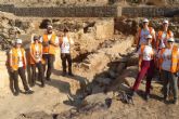 Nueve universitarios de toda España participan en la excavacin arqueolgica del Molinete