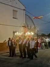 El PP de Las Torres de Cotillas con los vecinos del Barrio de San Pedro este domingo en su día grande de fiestas patronales