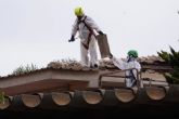 Comienzan los trabajos de retirada de amianto en los colegios Stella Maris y Anbal