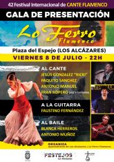 Los Alcázares acoge la presentación del Festival de Lo Ferro con una gala en la Plaza del Espejo