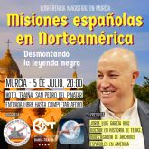Conferencia sobre la presencia espanola en los EEUU en San Pedro del Pinatar