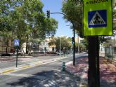La remodelacin de la calle Pablo VI permite incrementar la seguridad vial de conductores y peatones