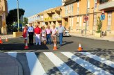 Fomento inicia la mejora de la seguridad vial en una travesa de la pedana murciana de Alqueras