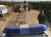 La Guardia Civil inspecciona varias explotaciones agrícolas en Bullas
