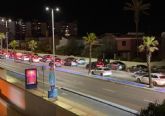 MC Cartagena exige soluciones urgentes ante el colapso del trfico en La Manga durante el verano