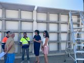 El Ayuntamiento de Puerto Lumbreras inicia la construcci�n de medio centenar de nuevos nichos en el Cementerio de San Dami�n