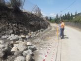 Comienza la reconstruccin del muro de Begastri