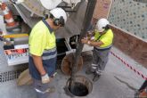 Siguen las labores de acondicionamiento y mantenimiento del alcantarillado con vistas a las lluvias
