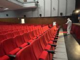 El Nuevo Teatro Circo desinfecta sus instalaciones con la técnica de la nebulización