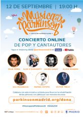 Conciertos online por la enfermedad de Parkinson a partir del 12 de septiembre