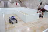 Robots de Madrid, Barcelona y Bilbao compiten en la UPCT en una prueba de orientacin y resistencia