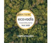 Ramonsoler obtiene la Medalla de Oro Ecovadis 2025