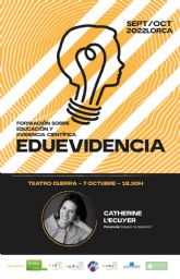 La investigadora Catherine L'Ecuyer cierra, con la charla 'Educar la atencin', el ciclo de conferencias incorporadas a la 43 edicin de los Juegos Deportivos del Guadalentn