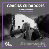 AFA Levante da voz a cuidadores para celebrar su da