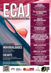 Nuevas actividades en el Espacio de Creacin Artstica Joven (ECAJ) de Molina de Segura para los meses de noviembre y diciembre de 2022
