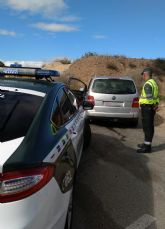 La Guardia Civil detiene en Murcia a un conductor por circular de forma temeraria y bajo la influencia de sustancias txicas