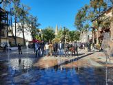 La Plaza de Campoamor vuelve a abrir al público tras las obras de remodelación