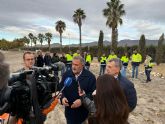 Aguas de Lorca impulsa un proyecto de revegetacin en la EDAR de La Hoya mediante la plantacin de un centenar de rboles autctonos