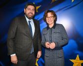 Lpez Miras pide a la comisaria Roswall que la UE priorice inversiones para territorios que sufren mayor falta de agua