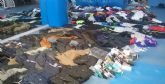 Policia Local de Cartagena realiza el mayor decomiso de articulos falsificados en un comercio