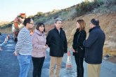 Las obras de refuerzo de firme de la carretera que une Águilas con el límite de la provincia de Almería mejorarán la seguridad vial