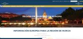 La nueva web sobre información europea de la Comunidad Autónoma recibió más de 13.000 visitas desde su puesta en marcha en mayo