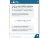 La Comunidad crea una asistente virtual pionera para consultar estadísticas de la Región vía chat