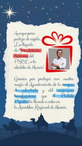 Juventudes Socialistas del Municipio de Murcia agradece a los reyes magos la llegada del PSOE a la alcalda de Murcia