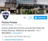 La Policía Local de San Pedro, ahora en Twitter
