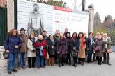 La Universidad Popular visita en Madrid la exposicion Dios iberoamericano de Diaz Burgos