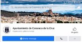 Comunicado oficial del Ayuntamiento de Caravaca de la Cruz sobre el uso de redes sociales del Ayuntamiento