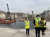 La ampliacin del muelle Prncipe Felipe posicionar al Puerto como referente en el trfico de combustibles ms sostenibles