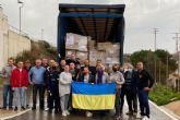 Sale el primer camin de ayuda humanitaria del Parque de Seguridad de Cartagena rumbo a Ucrania