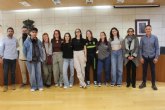 Realizan una recepcin institucional a 8 alumnos eslovacos estudiantes de espanol que participan en un intercambio Erasmus + con el IES Juan de la Cierva