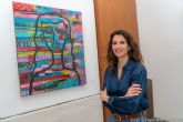 La colorida exposicin artstica 24/7 reflexiona sobre la feminidad desde el Palacio Consistorial de Cartagena