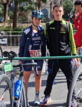 Representación aguile&ntilde;a en el Campeonato de Espa&ntilde;a de Duatlón, Javier Ruíz y Paula Navarro