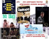 El XVII Certamen de Teatro Aficionado Isidoro Miquez llega al Barrio de la Concepcin