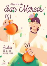 El cartel de Ana Mara Gil Valverde anunciar las fiestas de San Marcos