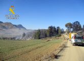 La Guardia Civil investiga al presunto autor de dos incendios forestales en Lorca