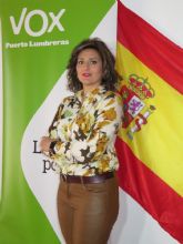 Jerónima Reinaldos será la candidata de VOX a la alcaldía de Puerto Lumbreras