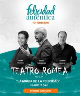 La dcima edicin del congreso 'Felicidad autntica' se celebra el jueves en Murcia dentro del ciclo Escuela para Familias