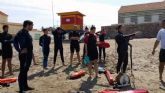 Quince voluntarios de Proteccion Civil se forman en tecnicas de rescate y salvamento en el medio acuatico