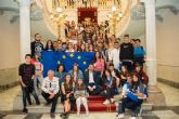 Los voluntarios de la Semana Europea de la Juventud reciben la felicitacion del alcalde