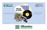 Cervezas Alhambra presenta 'Murcia en Vinilo', un formato que sit�a el sonido anal�gico en el centro de la escucha
