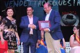 Pedro Antonio Snchez recibe el nombramiento como 'Popular 2016' de la pedana lorquina de La Hoya