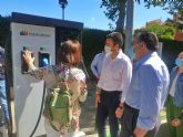 Caravaca pone en servicio las primeras estaciones de recarga rápida para vehículos eléctricos en la vía pública
